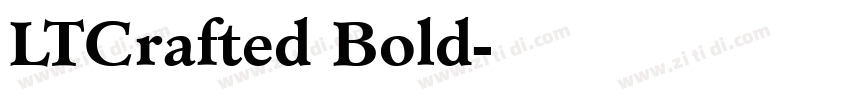 LTCrafted Bold字体转换